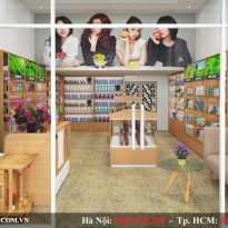 Thiết kế shop mỹ phẩm 3F Chị Nhung - Thường Tín